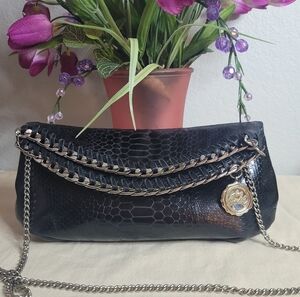 Henri Bendel  exotic  crossbody  clutch